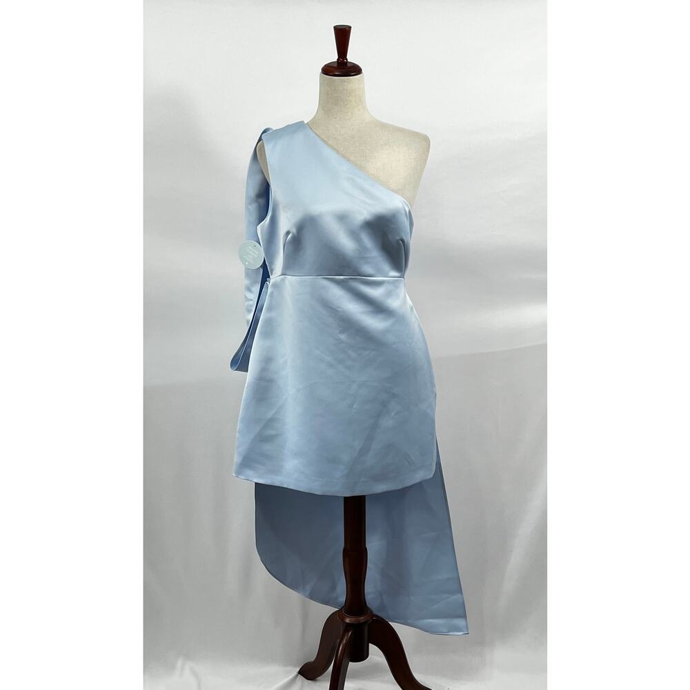 HILL HOUSE Sz 6 Eden Dress Powder Blue NWT - Picture 10 of 13